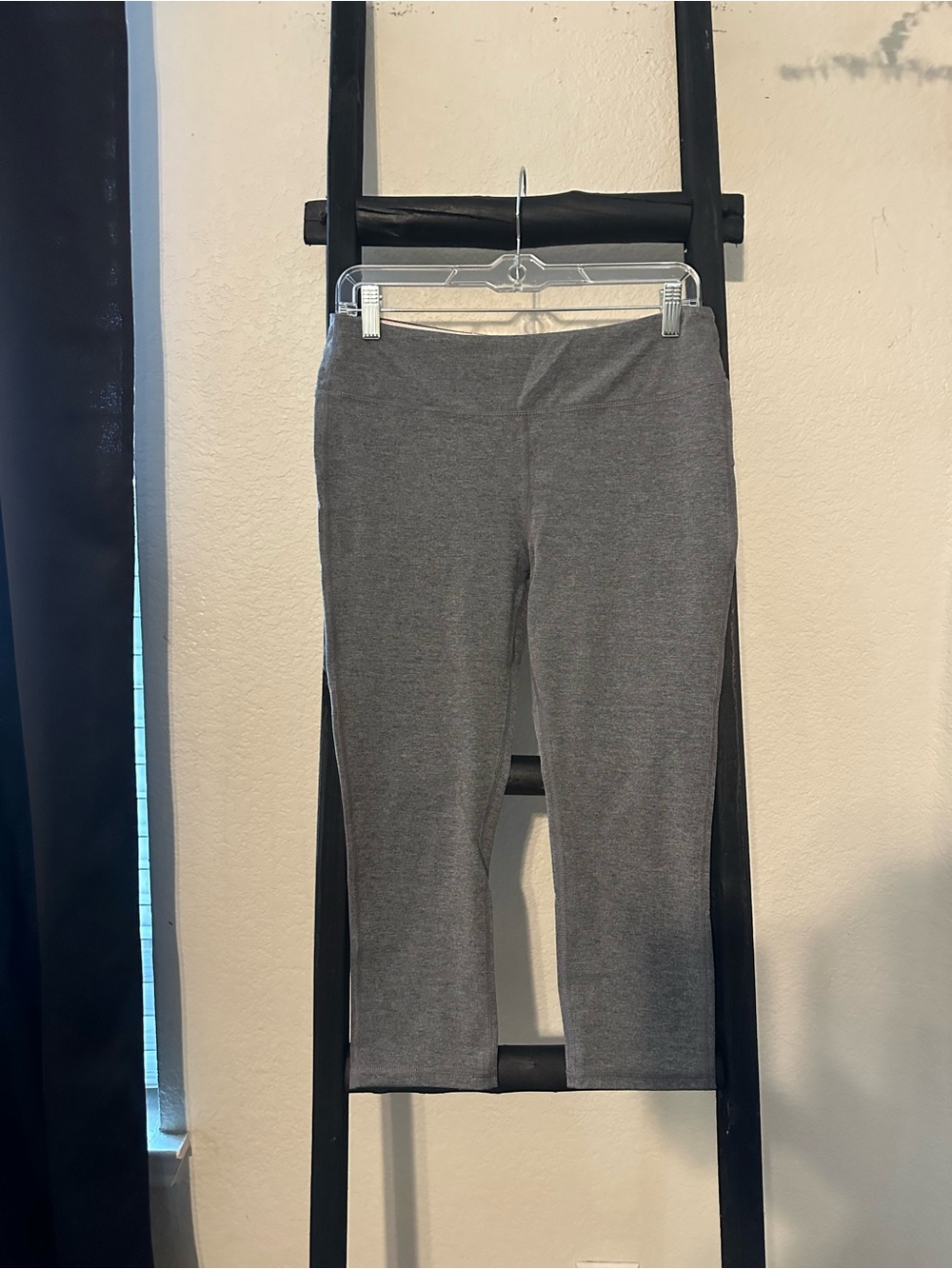 Marika Grey Capris with Elastic Waist